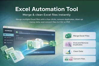 clean, organize and format your excel or CSV data