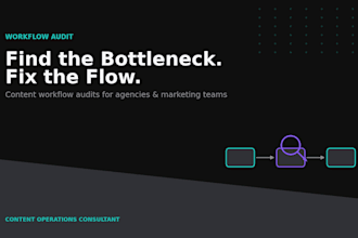 audit and optimize your social media content workflow