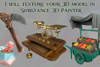 texture your 3d model in substance 3d painter