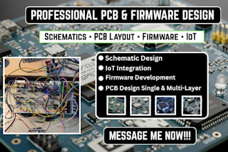 design circuit and pcb, including electrical and electronic hardware design