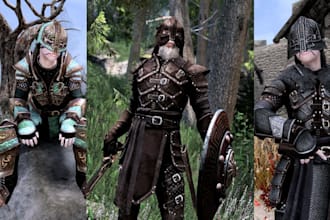 create and fix custom skyrim mods, armor, weapons and gameplay
