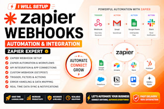build zapier webhooks zapier automation zapier integration zapier webhook expert
