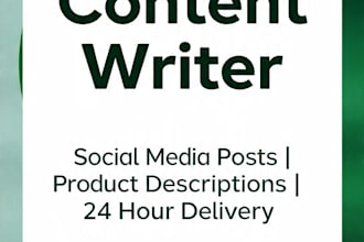 write urdu articles, blog posts and product descriptions