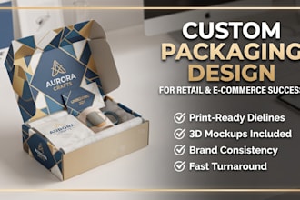 make custom product packaging and box design