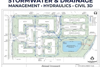 do stormwater drainage, grading, swppp, erosion control and pipe network plans