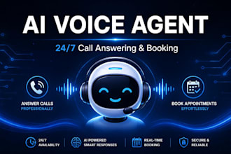 create an ai voice agent for inbound and outbound calls