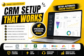 jobber gohighlevel pipedrive followup boss zoho crm setup monday crm zapier