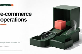 support shopee and lazada ecommerce operations