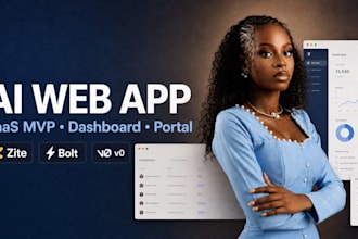 build ai web apps and saas mvps with zite, bolt new and v0