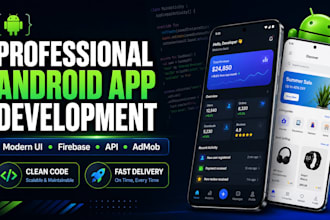 develop a professional android app