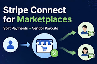 integrate stripe connect for marketplaces and split payments