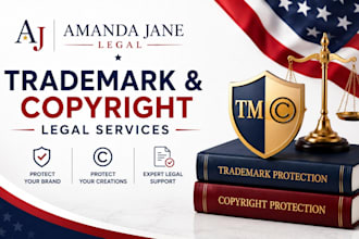 provide expert trademark and copyright legal services