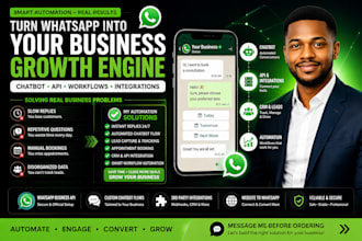 set up whatsapp chatbot, whatsapp business API and messaging automation