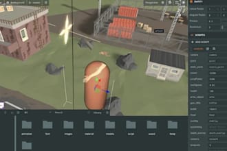 do virtual showroom, online simulator, 2d 3d game, phaser, playcanvas, webgpu