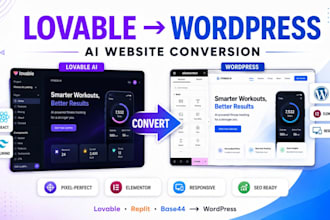 lovable ai website lovable to wordpress convert lovable ai website to wix