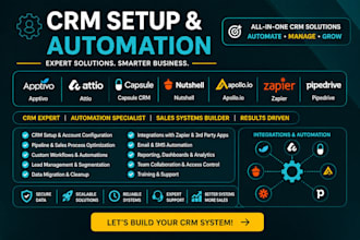 setup customize automate attio pipedrive apptivo CRM pipelines workflows apollo