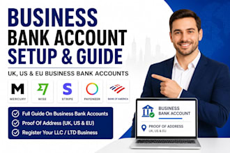 uk bank account creation physical address for your ltd USA bank creation for llc