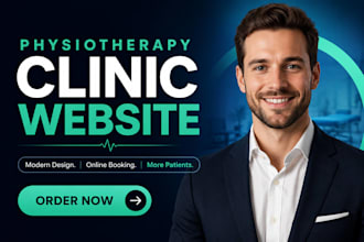build physiotherapy clinic wordpress booking website
