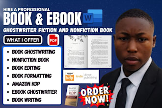 be your ebook ghost writer 100 000 words as ghost book writer
