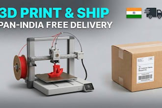 3d print and ship across india