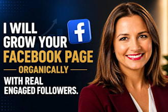grow your facebook page with real followers and organic engagement