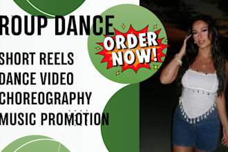 create a professional group dance and custom choreography