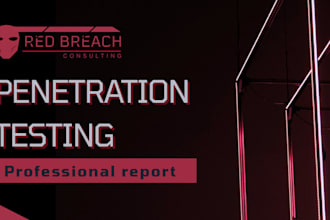 perform penetration testing to harden security of web applications
