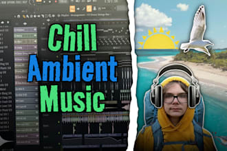 produce custom ambient music for youtube, games, lofi, etc
