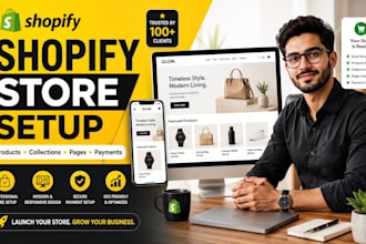 shopify store setup ecommerce website setup online store, shopify store setup