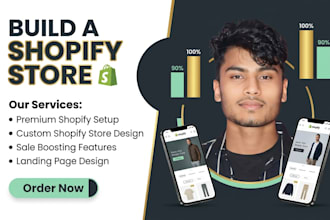 create shopify store and dropshipping store design