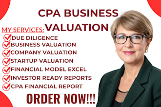 certified startup valuation for investor trust saas model, valuation 409a report