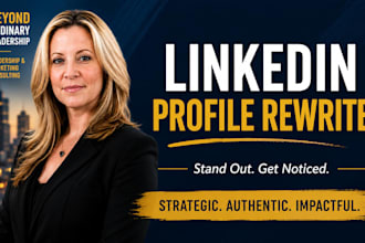 rewrite and optimize your linkedin profile
