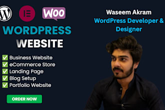 design and develop landing page