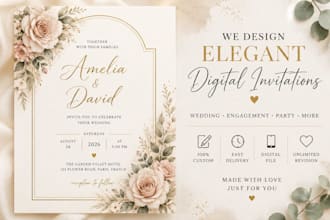 design elegant digital invitations in canva