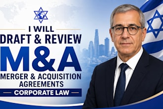 draft and review merger and acquisition agreements corporate law