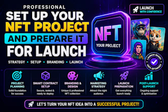 set up your nft project and prepare it for launch
