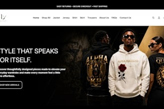 ai automated clothing website preorder fashion website clothing store activewear