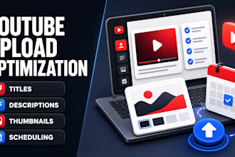 optimize youtube titles descriptions thumbnails and scheduling