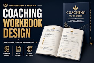 design canva coaching workbooks, ebooks and lead magnets for coaches