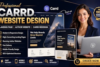 design carrd landing page carrd author website carrd redesign carrd landing page
