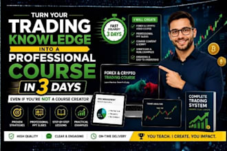 create ebook online course, video course, forex course, online course, beginners