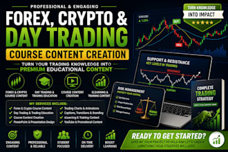 do forex, future, crypto, day trading course videos, crypto training video