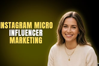 do  instagram micro influencer marketing research amazon product influencer va