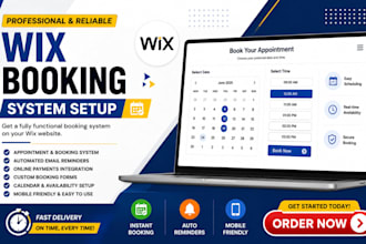 set up wix booking wix appointment scheduling and online booking system