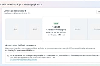 upgrade whatsapp api limit from 250 to 100k