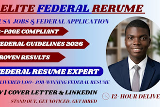 write a federal resume, usajobs resume and government resume