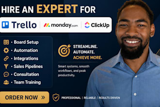 be your trello consultant setup trello project management boards automation