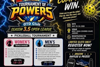 organize and schedule your pickleball or sports tournament