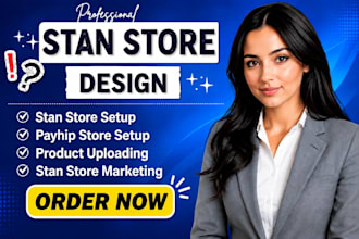 do stan store setup, stan store marketing, digital product, stan store design