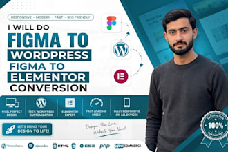 do figma to wordpress figma to elementor conversion